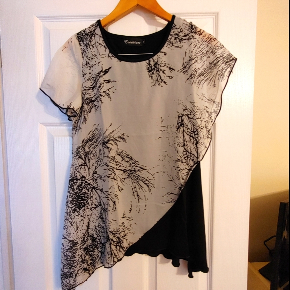 Layered blouse 3 for $25